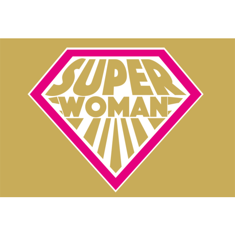 Super woman kaart
