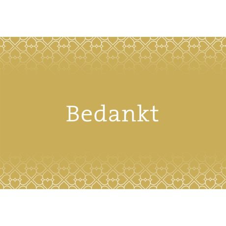 Bedankt neutraal