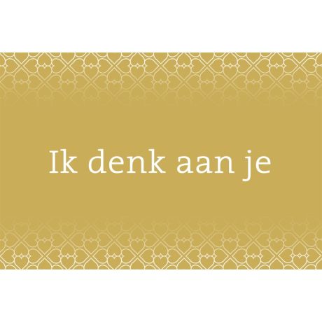 Ik denk aan je neutraal