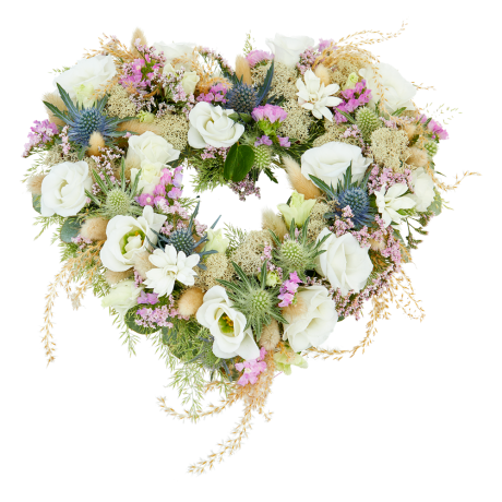 Rouwwerk Eeuwig hart - Hartvorm Rouwwerk Eeuwig hart - Hartvorm