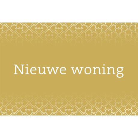 Nieuwe woning neutraal