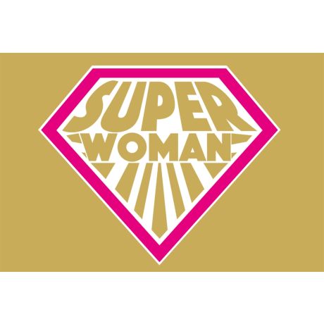 Super woman kaart