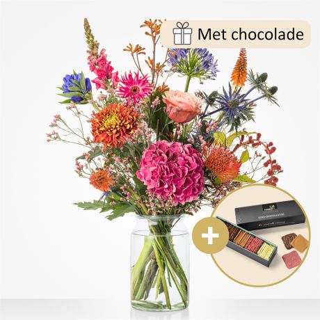 Cadeauset Uitzinnig (met chocolade)