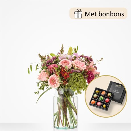 Cadeauset Zoet gebaar (met bonsbons)