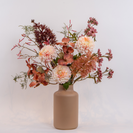Zijden boeket A Touch of Blush