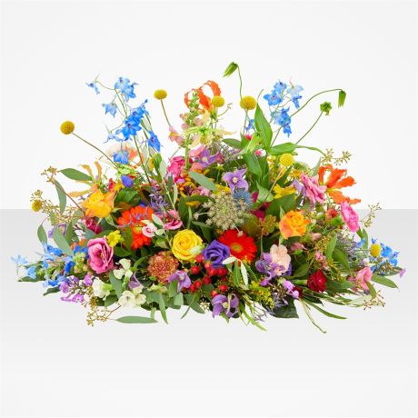 Rouwwerk Rijke kleuren - Ovaal