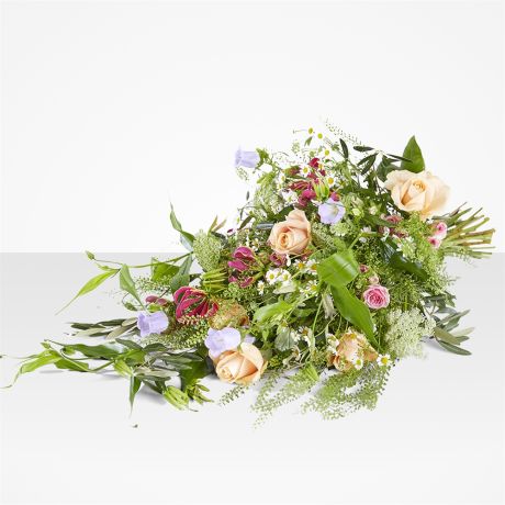 Rouwwerk Natuurlijk gebonden - Rouwboeket