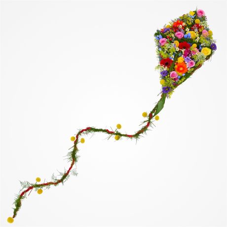 Rouwwerk In de lucht - Vliegervorm