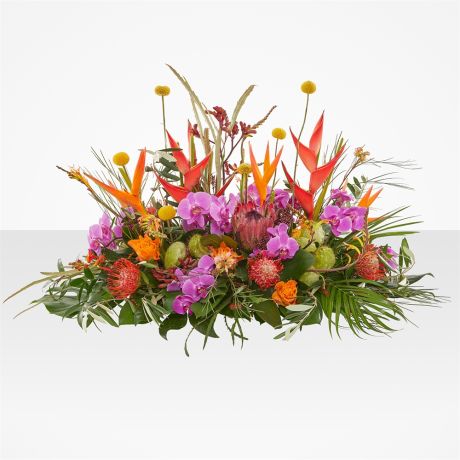 Rouwwerk Tropische tuin - Ovaal