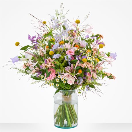 Rouwwerk Veldmist - Rouwboeket