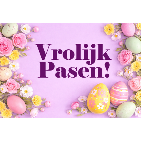 Eitjes vrolijk Pasen