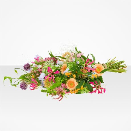 Rouwwerk Zomertuin - Rouwboeket