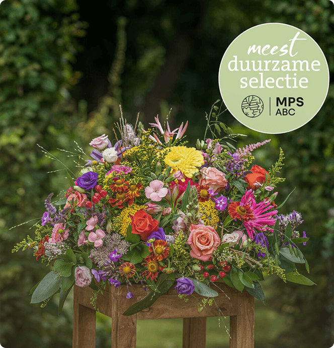 Bloemen bestellen bij de bloemist Klooster Lidlum gemeente Waadhoeke in Friesland