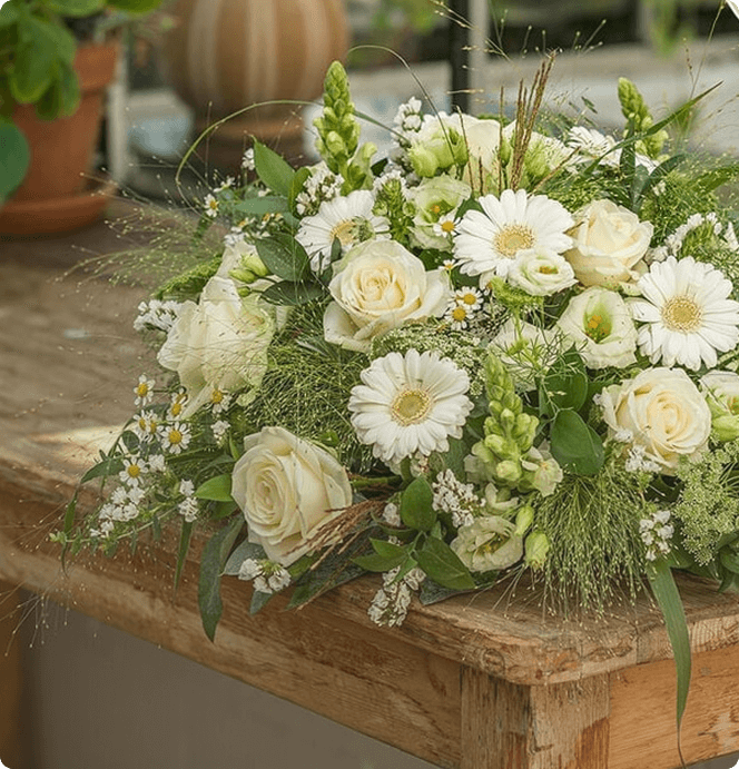 rouwbloemen bezorgen Zuidschermer: verse bloemen bezorgd bij aula of crematorium
