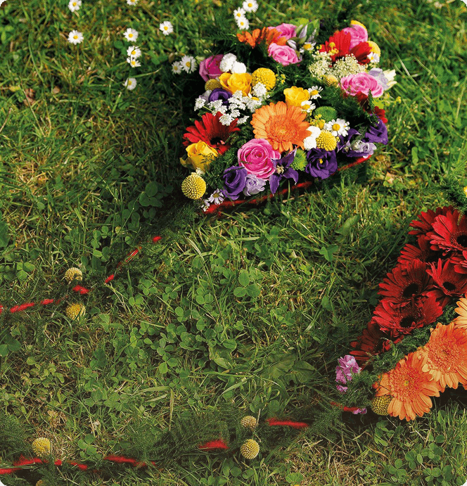 Rouwbloemen voor uitvaart of crematie Hei- en Boeicop